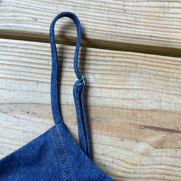 Windsor Medium Blue Camisole Crop Top - Picture 2 of 7